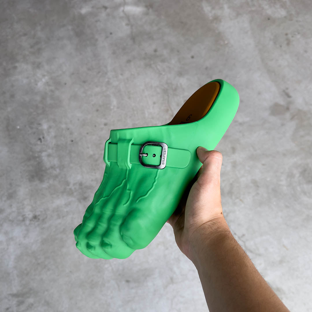 Bravest Studios Foot Clog - “Green”