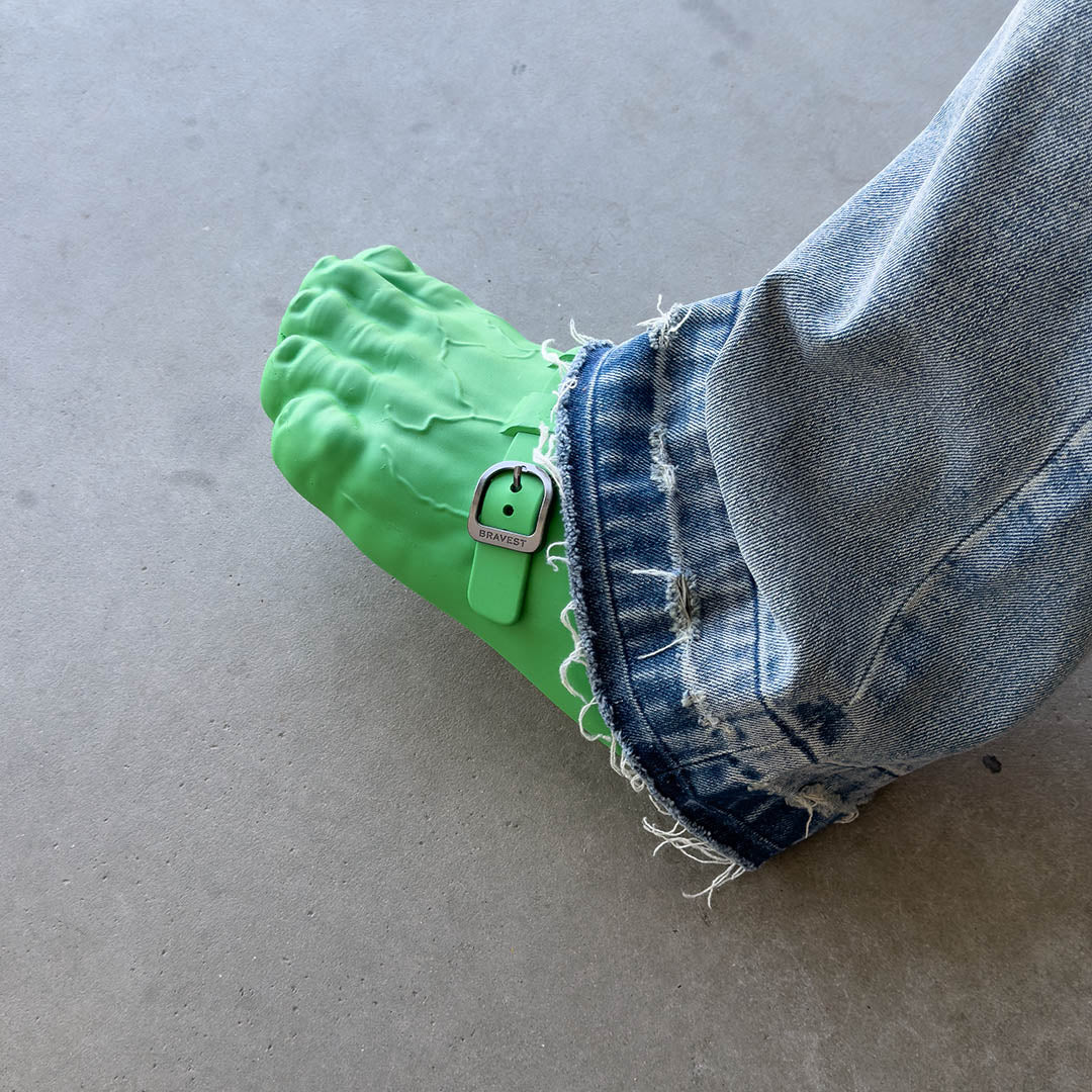 Bravest Studios Foot Clog - “Green”